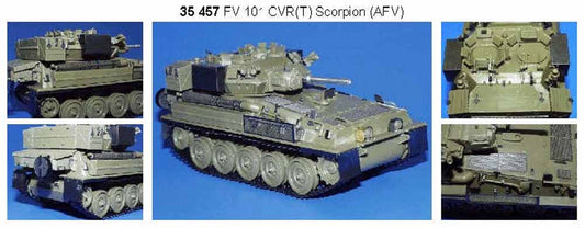 Eduard 35457 1:35 Etched Detailing Set for AFV Club Kits CVR T FV101 Scorpion