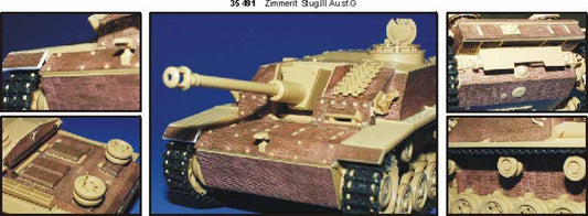Eduard 35491 1:35 Etched Detailing Set for Tamiya Kit Zimmerit Sturmgeschutz/Stu