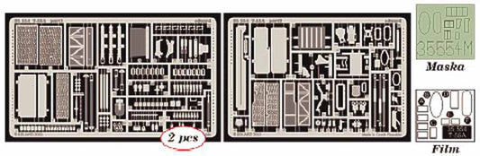 Eduard 35554 1:35 Etched Detailing Set for Tamiya Kit Soviet T-55A