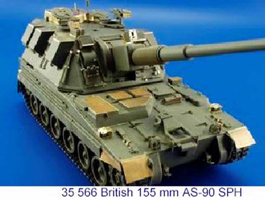 Eduard 35566 1:35 Etched Detailing Set for Trumpeter Kits AS-90 155mm self prope