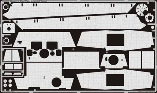 Eduard 35699 1:35 Etched Detailing Set for Dragon Kits Zimmerit Pz.Kpfw.VI King