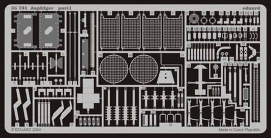 Eduard 35701 1:35 Etched Detailing Set for Dragon Kits Jagdtiger