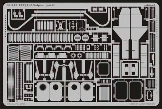 Eduard 36044 1:35 Etched Detailing Set for Italeri Kits LVTA-2 Saipan