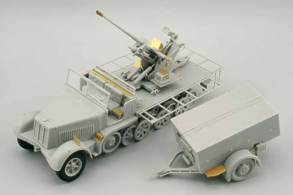 Eduard 36104 1:35 Etched Detailing Set for Trumpeter Kits Sd.Kfz.7/2 early 37mm