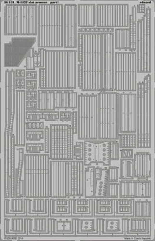 Eduard 36131 1:35 Etched Detailing Set for Trumpeter Kits M1127 slat armour