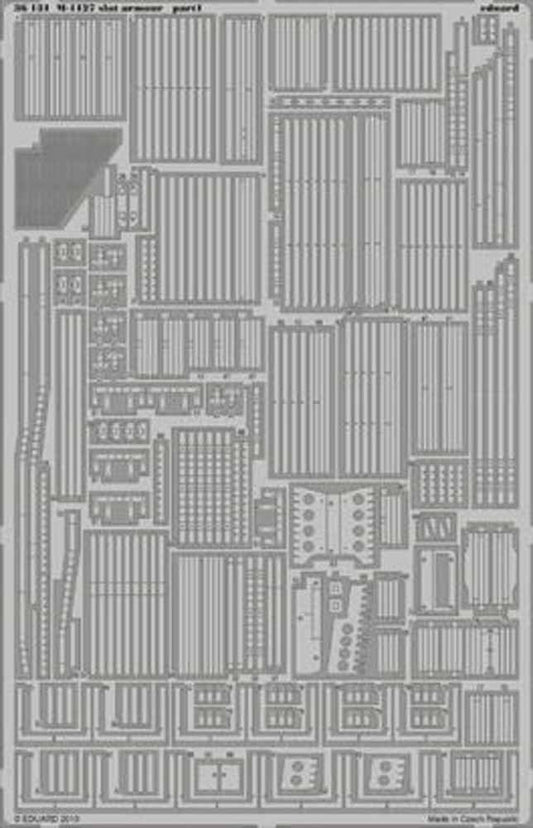 Eduard 36131 1:35 Etched Detailing Set for Trumpeter Kits M1127 slat armour