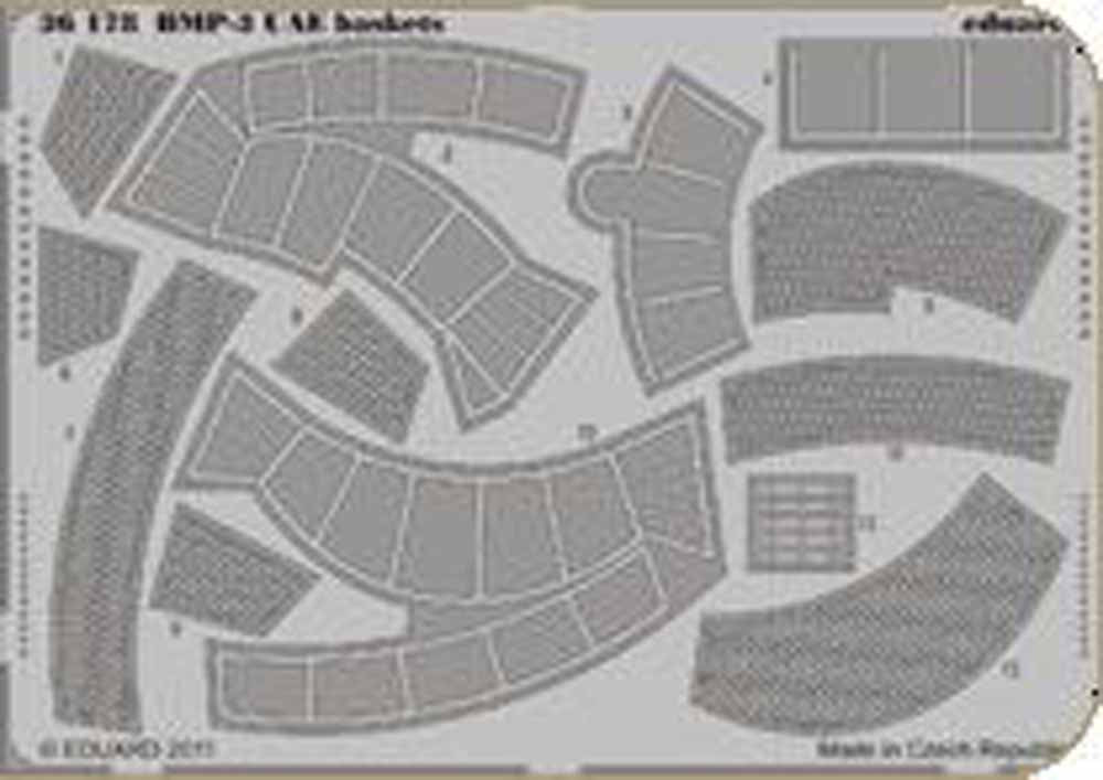 Eduard 36178 1:35 Etched Detailing Set for Trumpeter Kits Soviet BMP-3 UAE baske