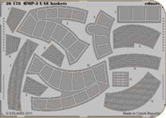 Eduard 36178 1:35 Etched Detailing Set for Trumpeter Kits Soviet BMP-3 UAE baske