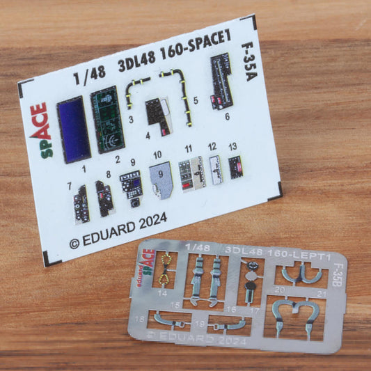 Eduard F-35B Lightning II 1:48 SPACE Detail Set for Tamiya 61125 ED3DL48160