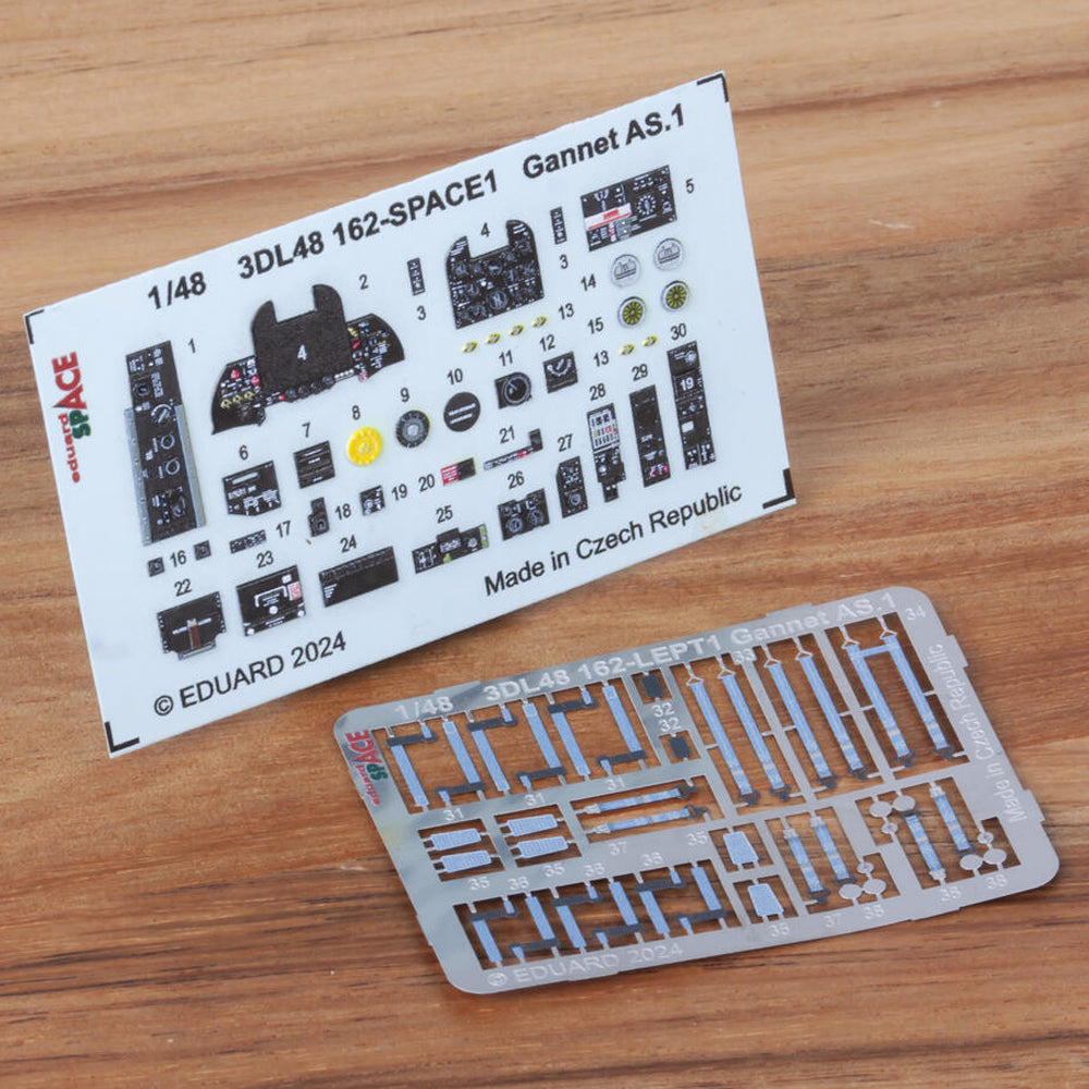 Eduard Fairey Gannet AS.1 1:48 SPACE Detail Set for Airfix A11007 ED3DL48162