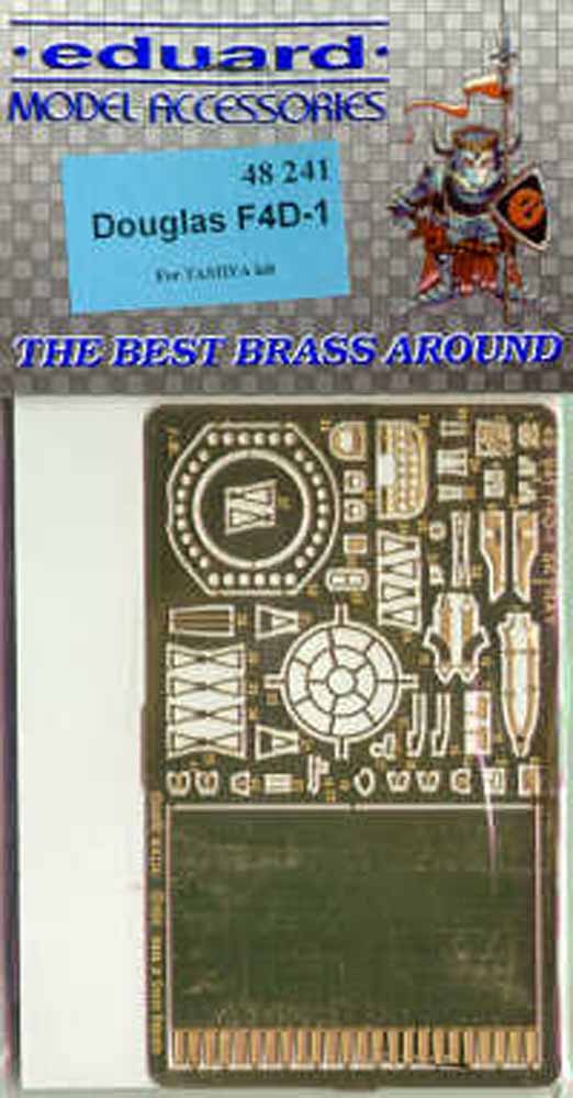 Eduard 48241 Etched Aircraft Detailling Set 1:48 Douglas F4D-1 Skyray