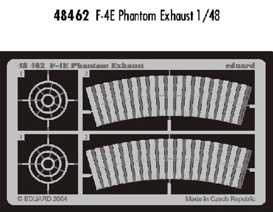 Eduard 48462 Etched Aircraft Detailling Set 1:48 McDonnell F-4E Phantom Exhaust