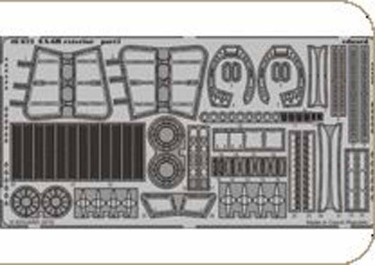 Eduard 48672 Etched Aircraft Detailling Set 1:48 Grumman EA-6B Prowler exterior