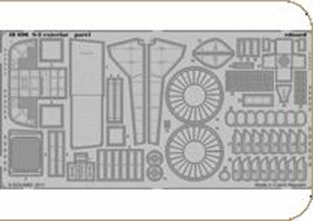 Eduard 48696 Etched Aircraft Detailling Set 1:48 Lockheed S-3A/B Viking exterior