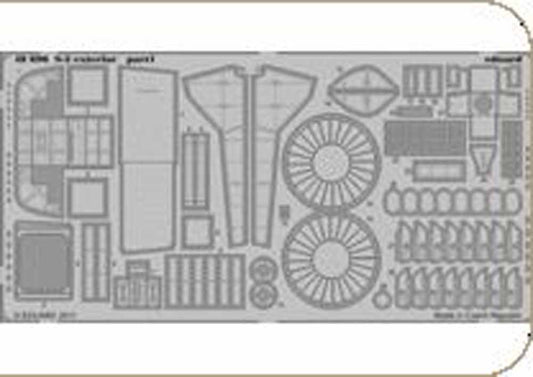 Eduard 48696 Etched Aircraft Detailling Set 1:48 Lockheed S-3A/B Viking exterior