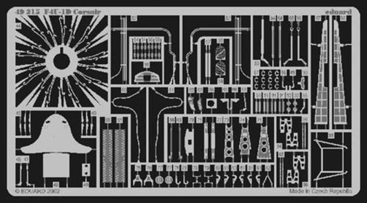 Eduard 49215 Etched Aircraft Detailling Set 1:48 Vought F4U-1D Corsair Pre-paint