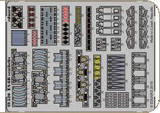 Eduard 49520 Etched Aircraft Detailling Set 1:48 Grumman EA-6B Prowler seatbelts