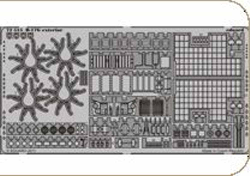 Eduard 72515 Etched Aircraft Detailling Set 1:72 Boeing B-17G Flying Fortress ex