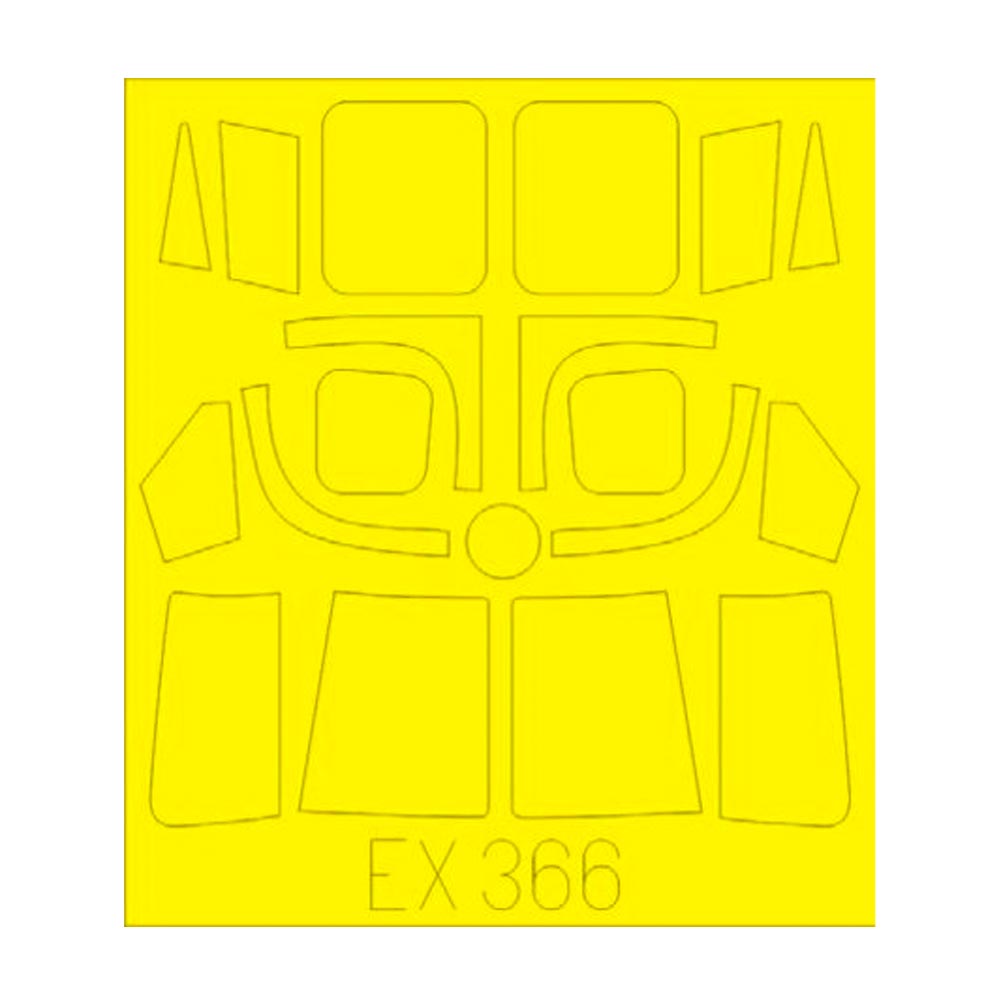 Eduard EX366 Westland Lynx HMA.8 Paint Mask for Airfix A10107A