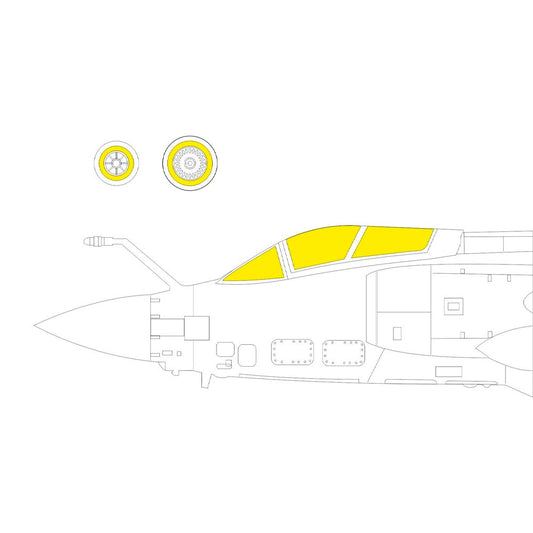 Eduard 906 Blackburn Buccaneer S.2C/D 1:48 Decal Set for Airfix A12012 Model Kit