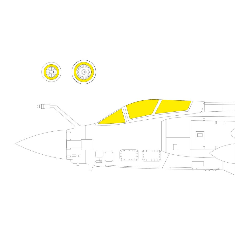Eduard 907 Blackburn Buccaneer S.2C/D Tface 1:48 Decal Set Airfix A12012 Model
