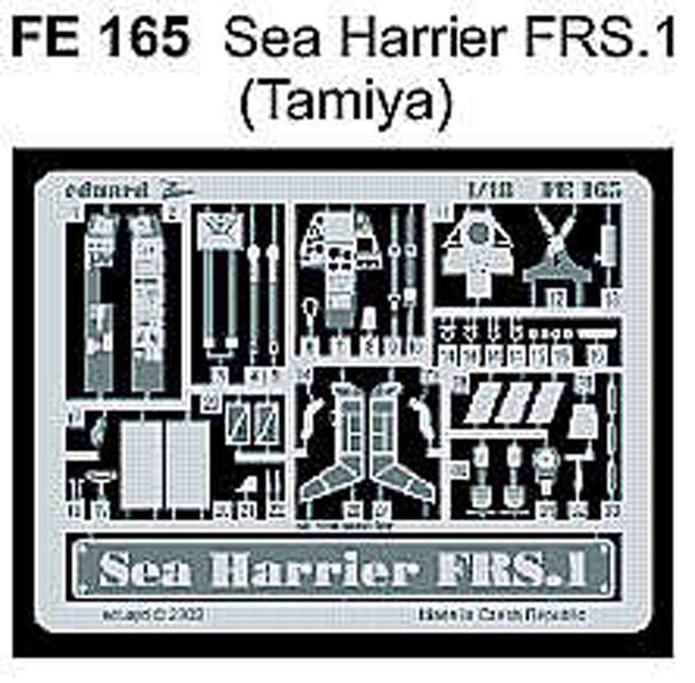 Eduard FE165 Etched Aircraft Detailling Set 1:48 BAe Sea Harrier FRS.I
