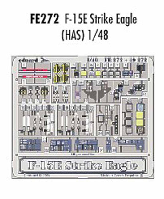Eduard FE272 Etched Aircraft Detailling Set 1:48 McDonnell F-15E Strike Eagle Pr