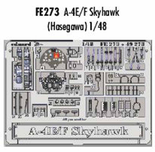 Eduard FE273 Etched Aircraft Detailling Set 1:48 Douglas A-4E/A-4F Skyhawk Pre-p