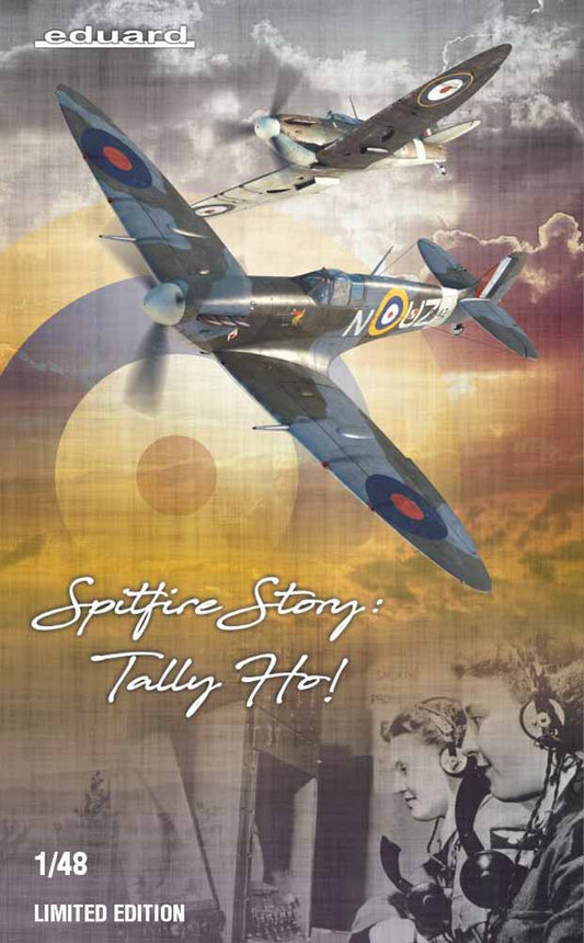 Eduard 11146 Spitfire Story Tally Ho! Mk.IIa & Mk.IIb 1:48 Plastic Model Kit