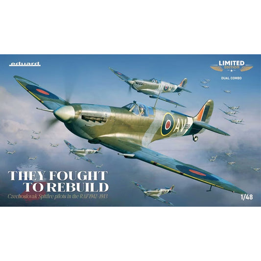 Eduard 11180 'They Fought to Rebuild' Dual Combo Spitfire Mk.Vb 1:48 Model Kit