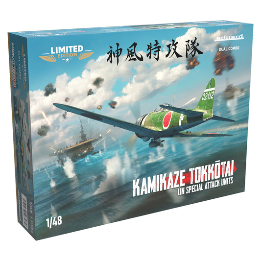 Eduard 11184 Kamikaze Tokkotai A6M5/A6M2-K Dual Combo 1:48 Model Kit