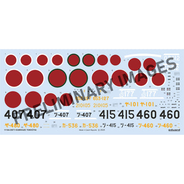 Eduard 11184 Kamikaze Tokkotai A6M5/A6M2-K Dual Combo 1:48 Model Kit