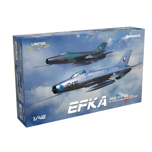 Eduard 11190 EFKA MiG-21F-13 Czechoslovak LTD Edition 1:48 Model Kit