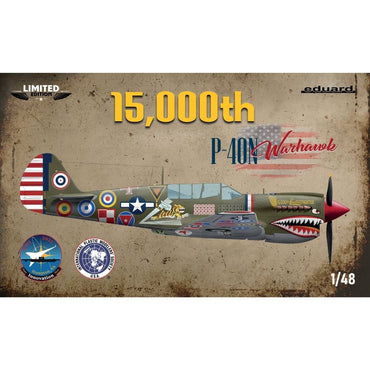 Eduard 11193 P-40N Warhawk 15000th LTD Edition 1:48 Model Kit