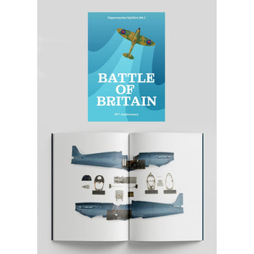 Eduard 11197 Battle of Britain Spitfire Mk.I 1:48 Model Kit + 152 Page Book