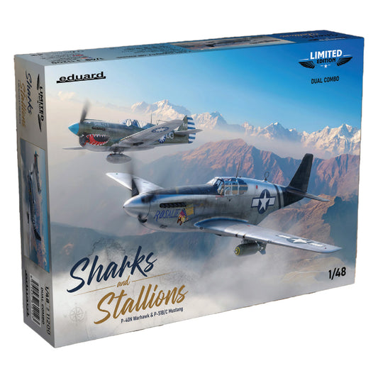 Eduard 11200 Sharks and Stallions DUAL COMBO 1:48 Model Kit