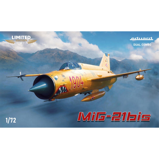 Eduard 2151 Mikoyan MiG-21bis Dual Combo 1:72 Model Kit