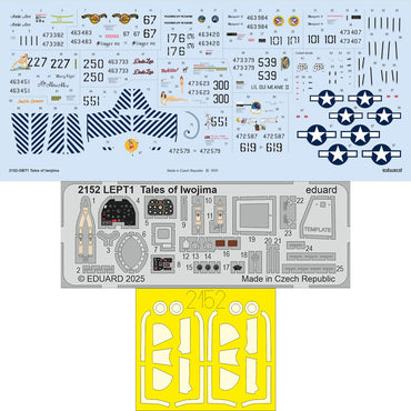 Eduard 2152 Tales of Iwojima DUAL COMBO 1:72 Model Kit