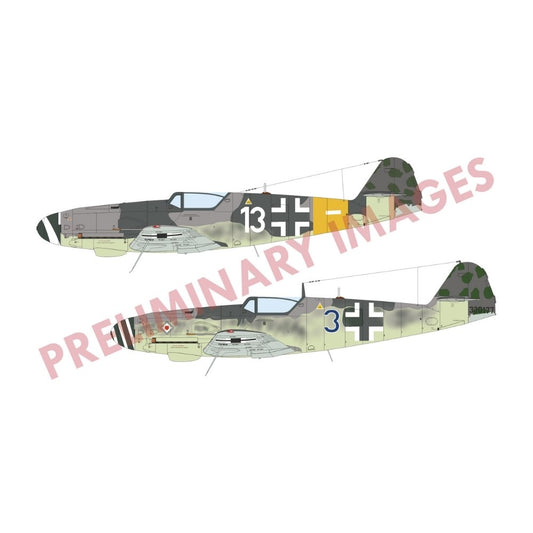 Eduard 2155 Messerschmitt Bf-109K-4 Kurfurst Dual Combo 1:72 Model Kit