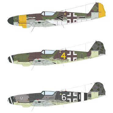 Eduard 2155 Messerschmitt Bf-109K-4 Kurfurst Dual Combo 1:72 Model Kit