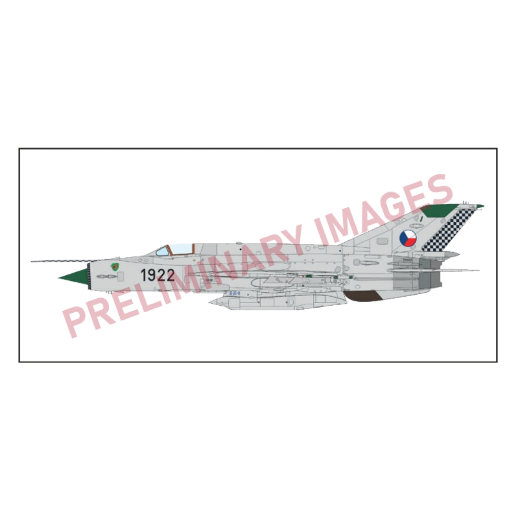 Eduard 2156 Erka/MiG-21R v _eskoslovensku Limited Edition 1:72 Model Kit