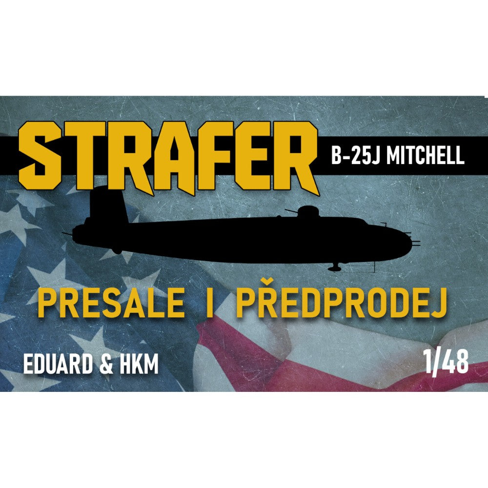 Eduard 548001 B-25J Mitchell STRAFER 1:48 Model Kit