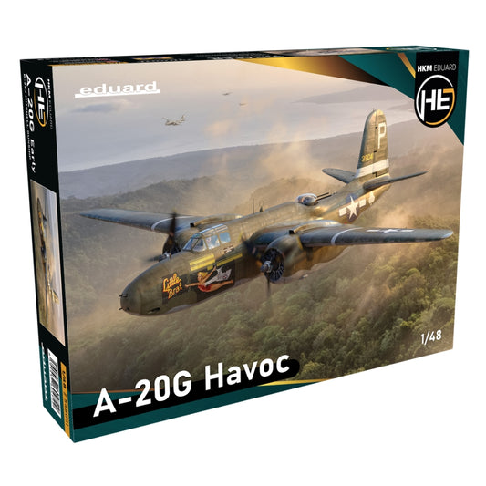 Eduard HKM 548002 Douglas A-20G Havoc Solid Nose 1:48 Model Kit