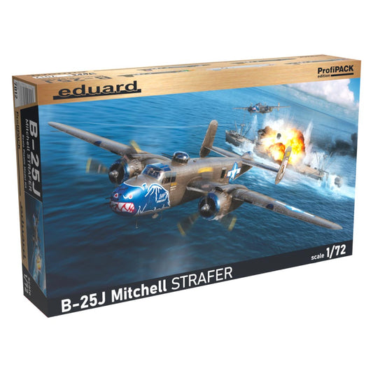 Eduard B-25J Mitchell Strafer Profipack 1:72 Model Kit 7012