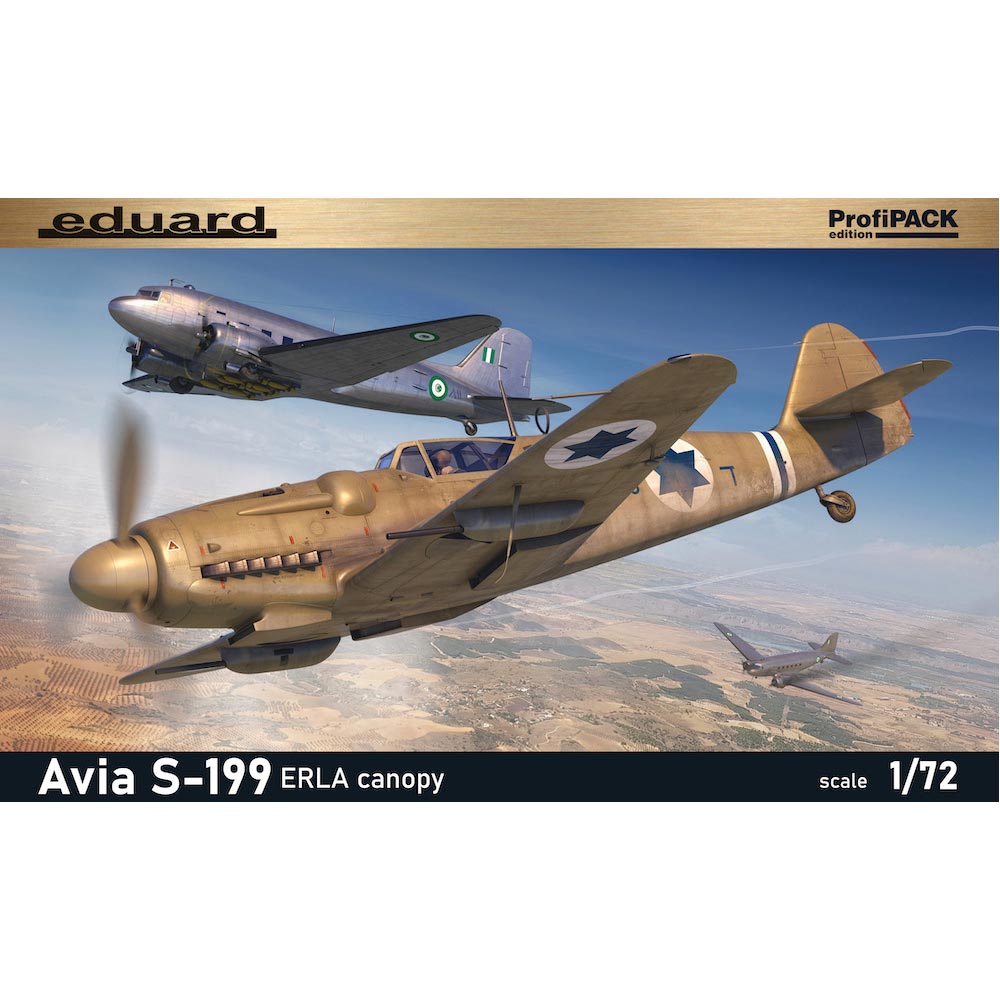 Eduard 70152 Avia S-199 ERLA Canopy ProfiPACK 1:72 Model Kit