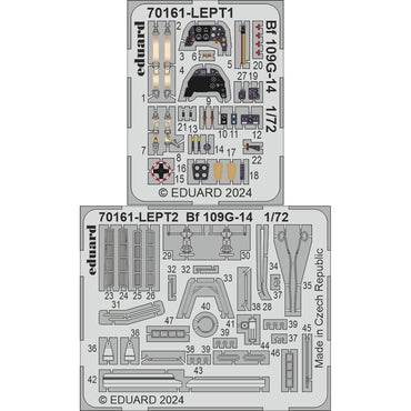 Eduard 70161 Messerschmitt Bf 109G-14 ProfiPACK 1:72 Model Kit