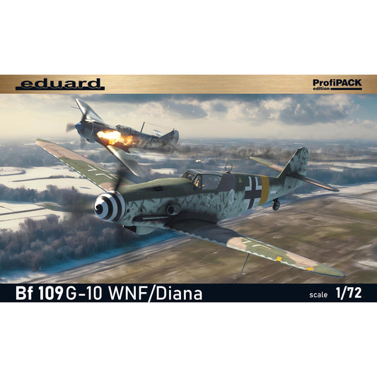 Eduard 70164 Messerschmitt Bf-109G-10 WNF/Diana ProfiPACK 1:72 Model Kit