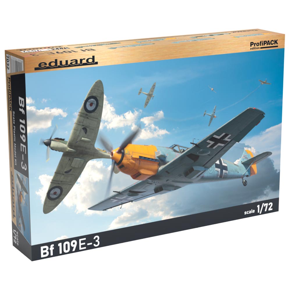 Eduard 7032 Messerschmitt Bf-109-E-3 ProfiPACK 1:72 Plastic Model Kit