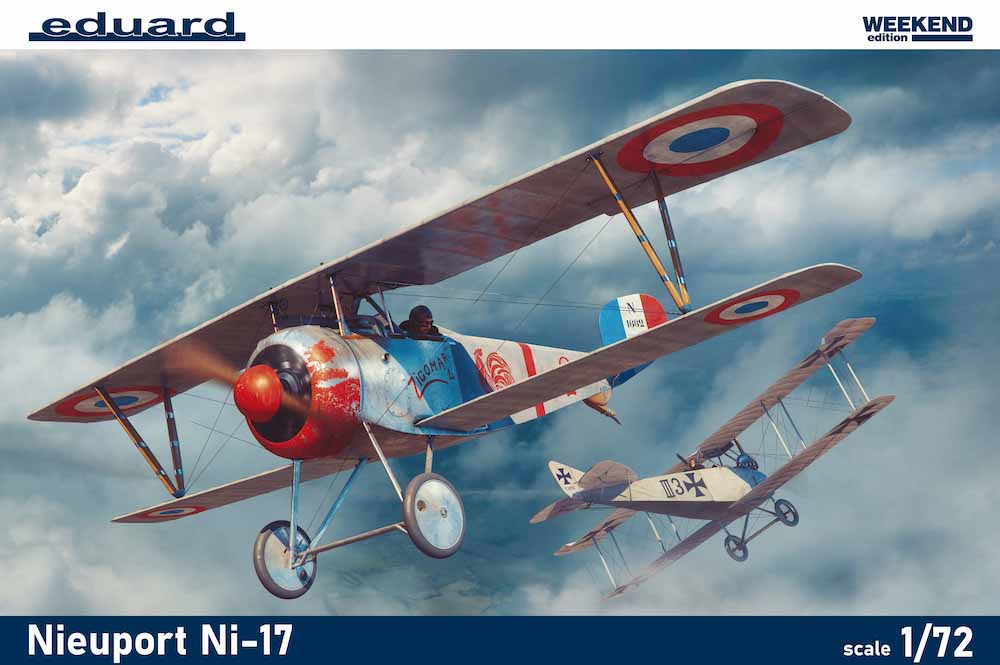 Eduard 7404 Nieuport Ni-17 Weekend edition 1:72 Aircraft Plastic Model Kit