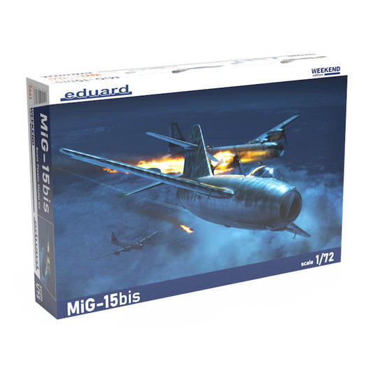 Eduard 7461 MiG-15bis Weekend Edition 1:72 Plastic Plane Model Kit